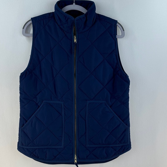 J. Crew Jackets & Blazers - J Crew Quilted Full Zip Vest